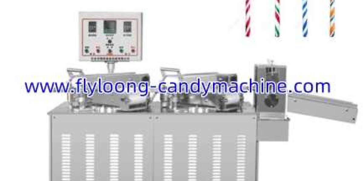 flyloong-candymachine automatic candy cane line:Precision Wrapped in Sweetness